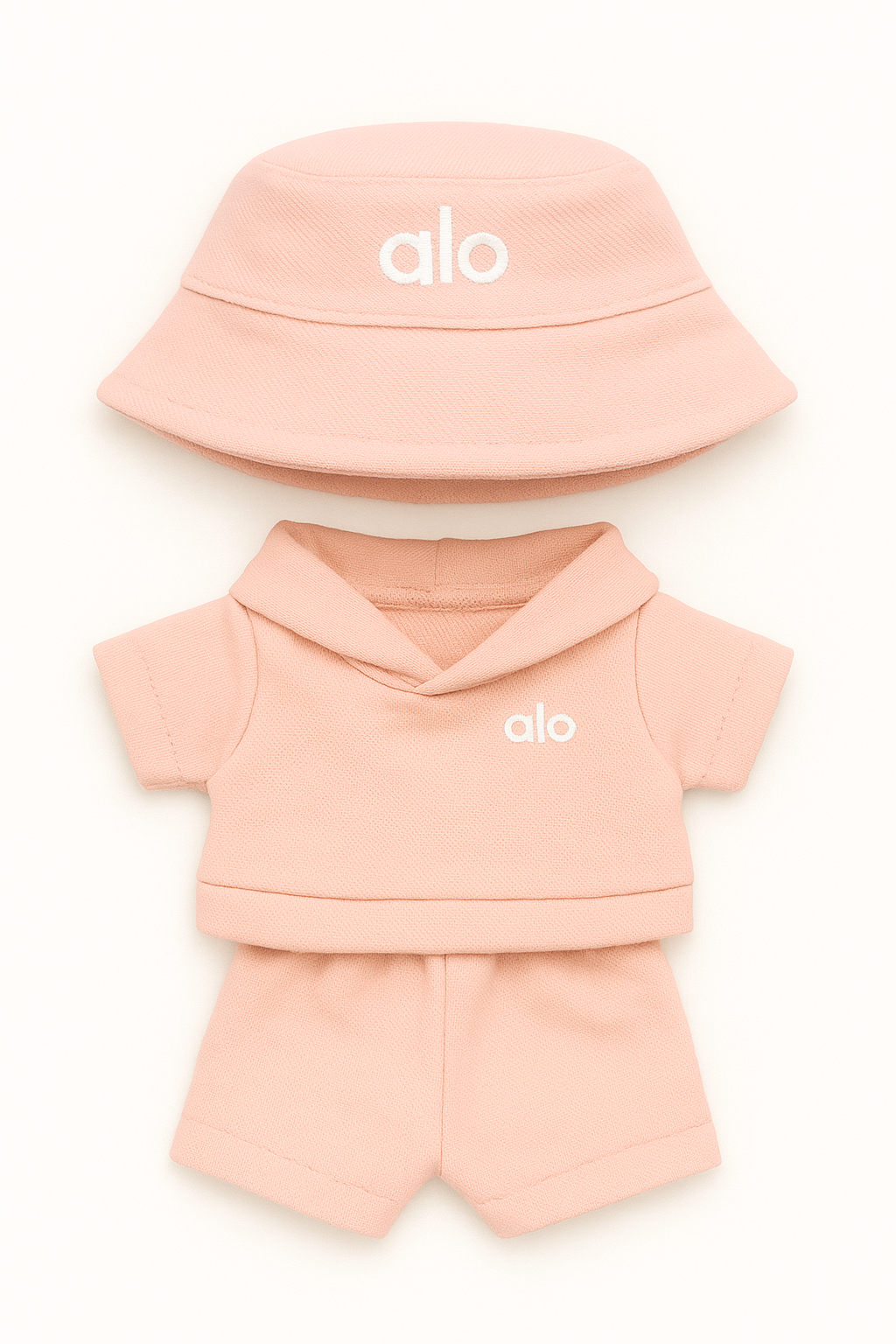 Labubu alo-Inspired Black Streetwear Set (3pc) – Black Hoodie Edition - Labubu
