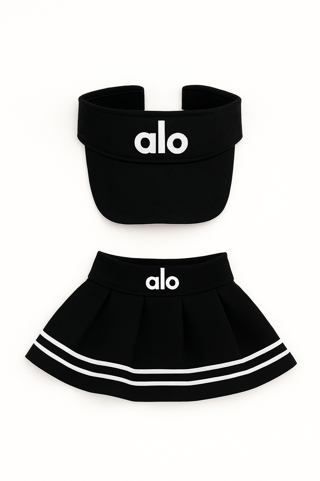 Labubu alo-Inspired Black Streetwear Set (3pc) – Black Hoodie Edition - Labubu